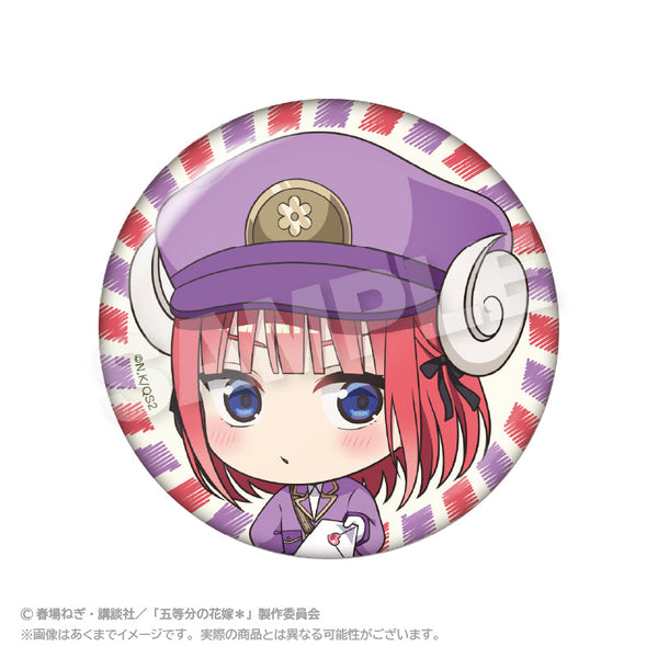 『五等分の花嫁*』おとどけメェる缶バッジ 中野二乃
